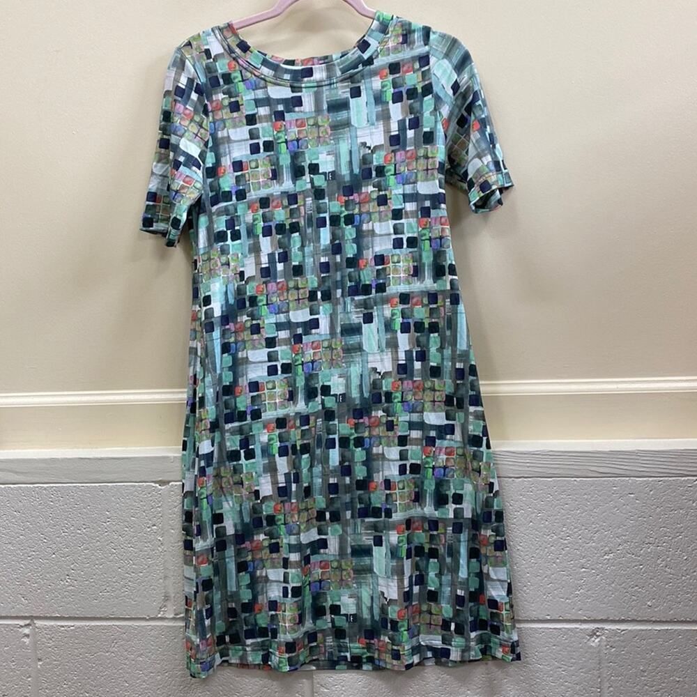 Sno skins multi color slip on dress